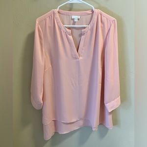J. Jill pink blouse M